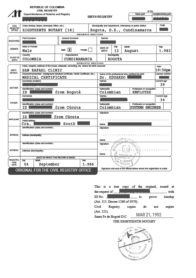 Traducción certificada y diagramada por TWS